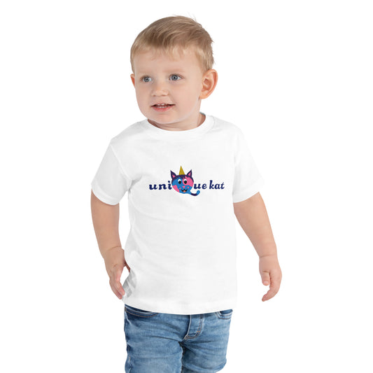 "Unique Kat" Toddler Short Sleeve TeeM.y Design.